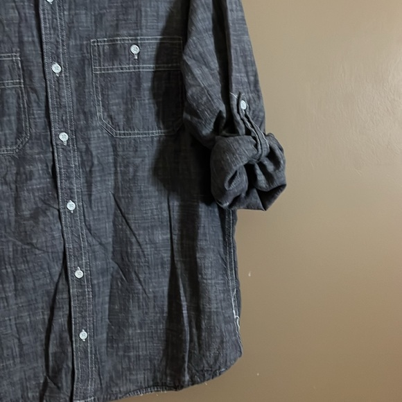 Long sleeve button shirt button sleeve l2 - Picture 5 of 6